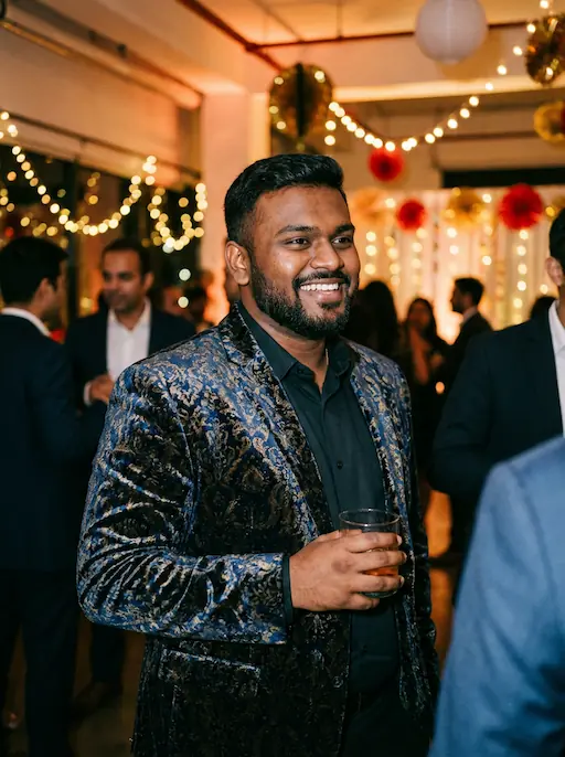 AI-styled Professional outfit — look 7 generated by Style Math AI