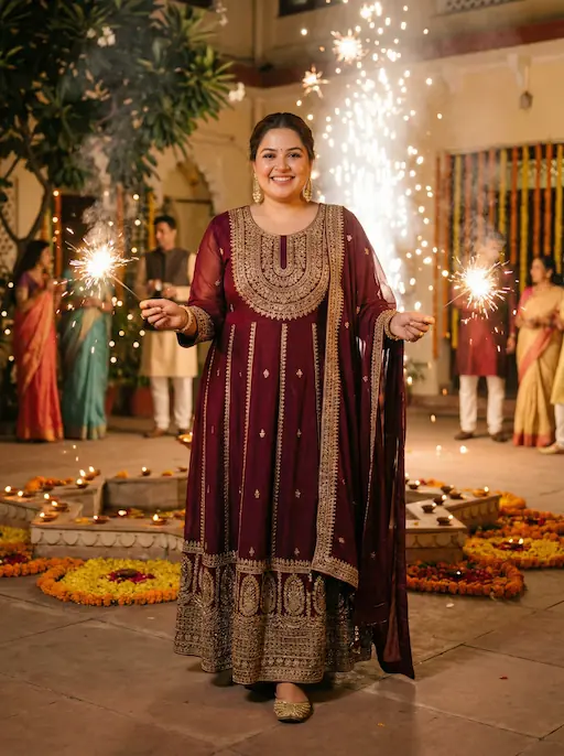 AI-styled Festival outfit — look 5 generated by Style Math AI