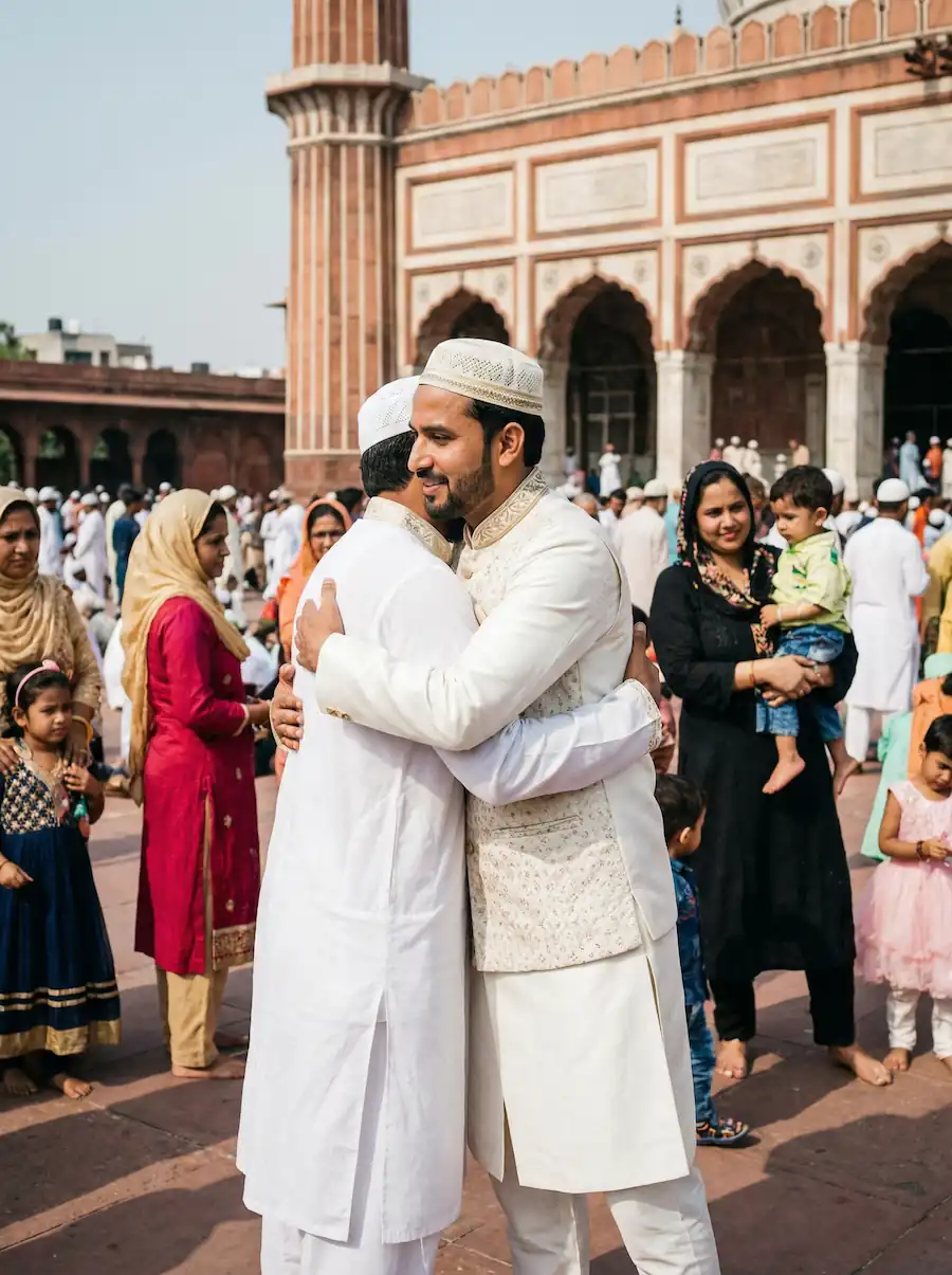 Eid — Serene elegance. Peaceful joy.