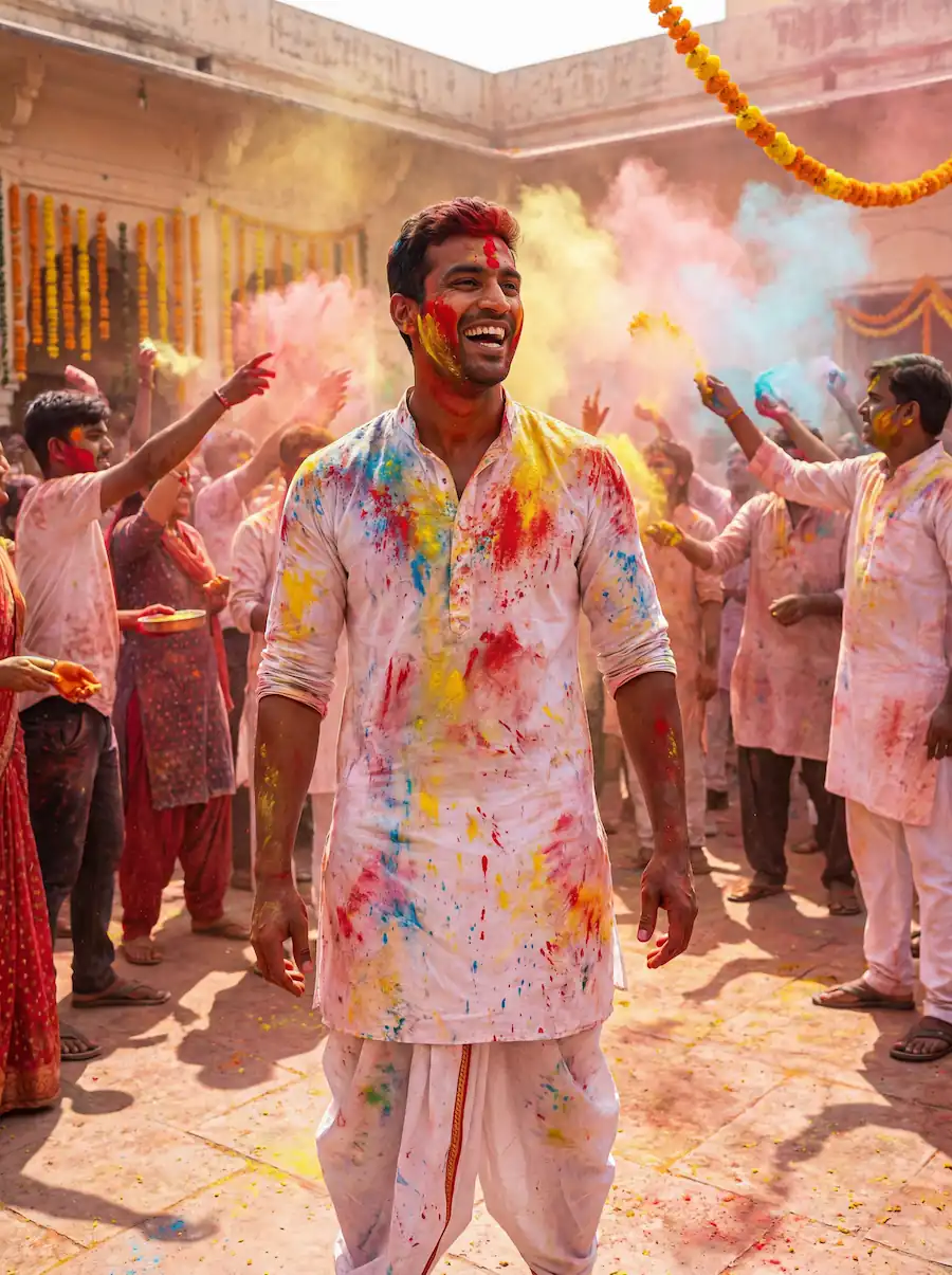 Holi — Color, chaos, and pure joy.