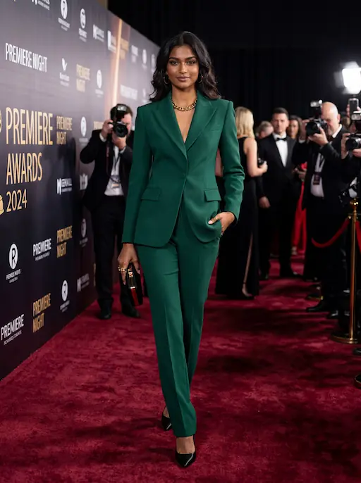 AI-styled Custom / Freestyle outfit — look 12 generated by Style Math AI