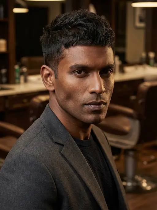 AI-styled Grooming outfit — look 8 generated by Style Math AI