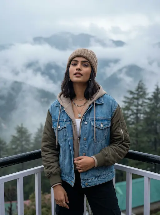 AI-styled Travel outfit — look 2 generated by Style Math AI