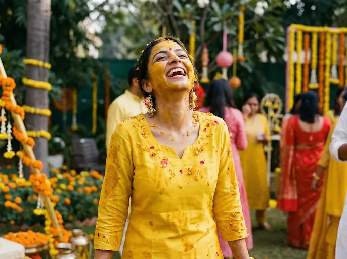 AI-styled Wedding outfit — look 2 generated by Style Math AI