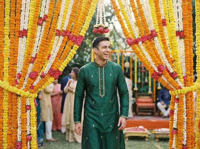 AI-styled Wedding outfit — look 7 generated by Style Math AI